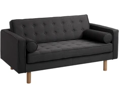 Customform Stalas, Obroos, 200x100 cm, Juodas