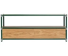 TV staliukas Customform Stalas, SKARDU H3 FLEX, 130x53 cm, Žalias
