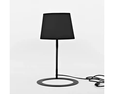Customform Stalinė lempa, SHADE LAMP, 35x35x40 cm, Juoda/Balta