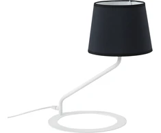 Customform Stalinė lempa, SHADE LAMP, 35x35x40 cm, Balta/Juoda