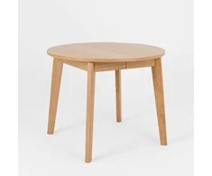Customform Valgomojo Stalas, WOODYOU, 95x95 cm, Natūrali Ąžuolo Spalva