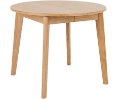 Customform Valgomojo Stalas, WOODYOU, 95x95 cm, Natūrali Ąžuolo Spalva