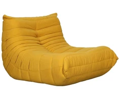 Didelis fotelis, Nua, 87 x 70 x 102 cm, geltonas