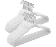 Songmics Drabužių pakaba, 42x0.5x21.5 cm, balta