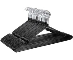 Songmics Drabužių pakaba, 42.5x20.5x0.4 cm, juoda