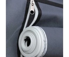 Songmics Didelė medžiaginė spinta 175 x 150 cm Pilka
