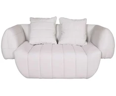 Dvivietė sofa, Nua, balta