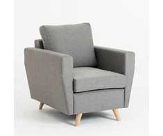 Fotelis Customform Kėdė, LOVER, 90x79x86 cm, Pilka