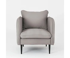 Fotelis Customform Kėdė, POSH Juodas, 89x80x90 cm, Juoda