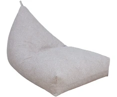 Home4You Pufas LEO 130x80x20/70cm, smėlio spalvos