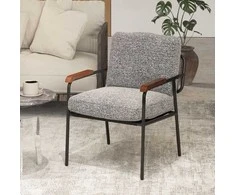 Fotelis Promotions Akcentinė kėdė, 60x71x86 cm, Pilka