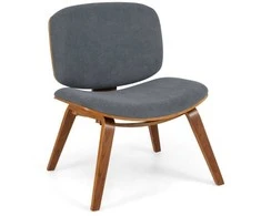 Fotelis Promotions Akcentinė kėdė, 65x60x76 cm, riešutas
