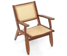 Fotelis Promotions Akcentinė kėdė, 72x60x77 cm, riešutas