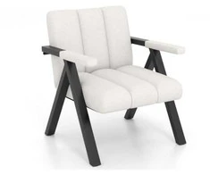 Promotions Fotelis, 74x78x84 cm, baltas