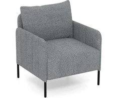Fotelis Promotions Vienvietė sofa, 73x79x79 cm, pilka
