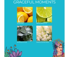 „Eurographics Frida Kahlo“ kvapioji žvakė „Graceful Moments“ – 180 g