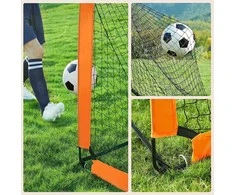 Songmics 2 futbolo įvarčių rinkinys vaikams