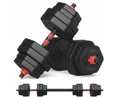 Songmics Hantelių rinkinys Hexagon 30 kg