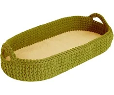 Happymoses Keičiamas pintinė, Kiwi, 0,75x0,37x0,13 m, žalia