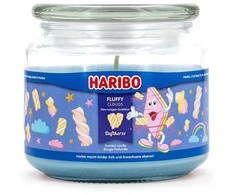 Haribo Kvapioji žvakė 9.5x10x10 cm mėlyna, stiklas