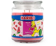 Haribo Kvapnioji žvakė 13x10x10 cm mėlyna/raudona/permatoma, parafino vaškas
