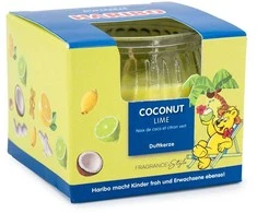Haribo Duftkerzen Haribo Coconut Lime žvakė 85 g