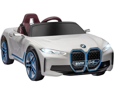 Homcom Vaikiškas elektrinis automobilis su nuotolinio valdymo pulteliu, žibintais, MP3 grotuvu, 3-5 km/val