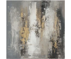 Home4You Tapyba aliejiniais dažais 120x120cm, abstraktus rytas
