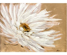 Home4You Aliejinė tapyba 90x120cm, baltas žiedas