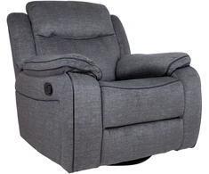 Home4You Fotelis Recliner GENTRY, Pilkos spalvos