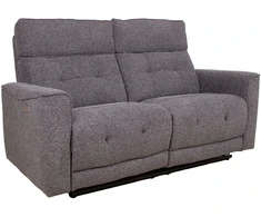 Home4You BOSCO 2 vietų sofa su elektriniu mechanizmu, pilka