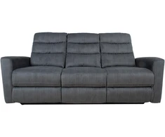 Home4You Sofa Gaston 3 – vietų reglaineris, elektrinis, pilkas aksomas