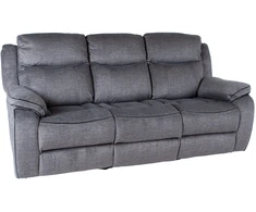 Home4You Sofa su atlošu GENTRY 3-vietė, mechaninė, pilka