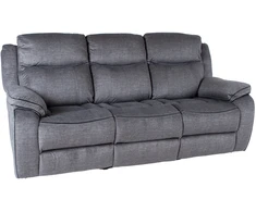 Home4You Sofa su atlošu GENTRY 3-vietė, mechaninė, pilka