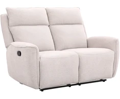 Home4You Atlošiama sofa MAREN, 2 vietų, su rankiniu mechanizmu, smėlio spalvos