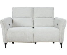 Home4You Dvivietė sofa su reglaineriu MIAMI Šviesiai smėlio