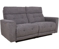 Home4You Sofa su reglaineriu BOSCO 2,5 vietos Elektrinė Pilka