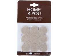 Home4You Baldus apsaugantys veltinio padukai, 9 vnt.,