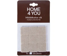 Home4You Baldus apsaugantys veltinio padukai, 9 vnt