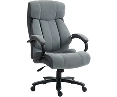 Home4You Darbo kėdė MALONE XXL Pilka