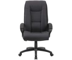 Home4You Darbo kėdė MASON 68,5x76,5xH115,5-124,5cm, sėdynė ir atlošas: audinys, spalva: juoda