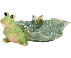 Home4You Dekoracija AMY FROG 28x18x13.5cm