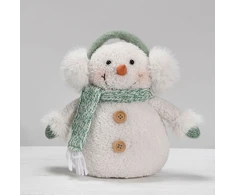 Home4You Dekoracija FUN EKE H26cm, sniego senis, žalia