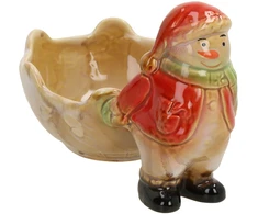 Home4You Dekoracija AMY SNOWMAN 20x13x13cm
