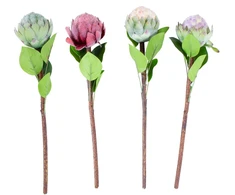 Home4You Dirbtinė gėlė FLOWERLY H46cm artišokas, mišinys