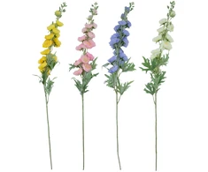 Home4You Dirbtinė gėlė „FLOWERLY H90cm“ „Alcea Double“, mišinys