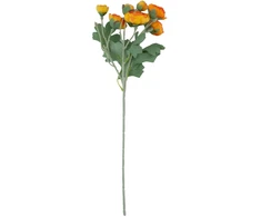 Home4You Dirbtinės gėlės „FLOWERLY“ „Ranunculus“ žiedai, 7 vnt., įvairių spalvų