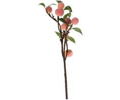 Home4You Dirbtinė šakelė GREENLAND H50cm su persikais