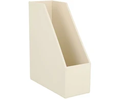 Home4You Kartotekų laikiklis WILMA 26,5×10,5×32,5 cm, baltas