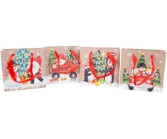 Home4You Dovanų maišelis MERRY XS, 14,5x15x6cm, mišrus